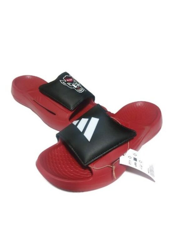 NC State Wolfpack adidas Lightblaze Slide Mens Size 9 Womens 10 Sandals main image 4